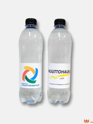 Vesipullo omalla etiketillä 0,5L - kotimainen - Image 2